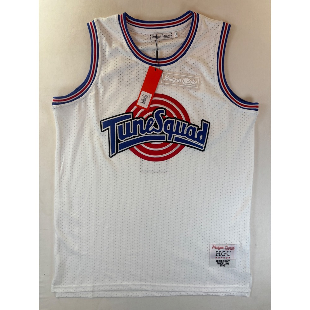Headgear Classics Space Jam Tune Squad Bugs Bunny Jersey White HGC212-BBJ-15 M
